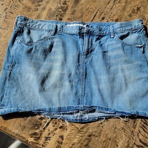Old Navy Denim Mini Skirt Size 18